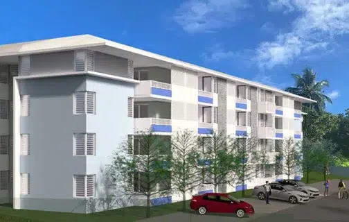 Résidence La Palme Bleue, immobilier neuf Le Diamant, Martinique